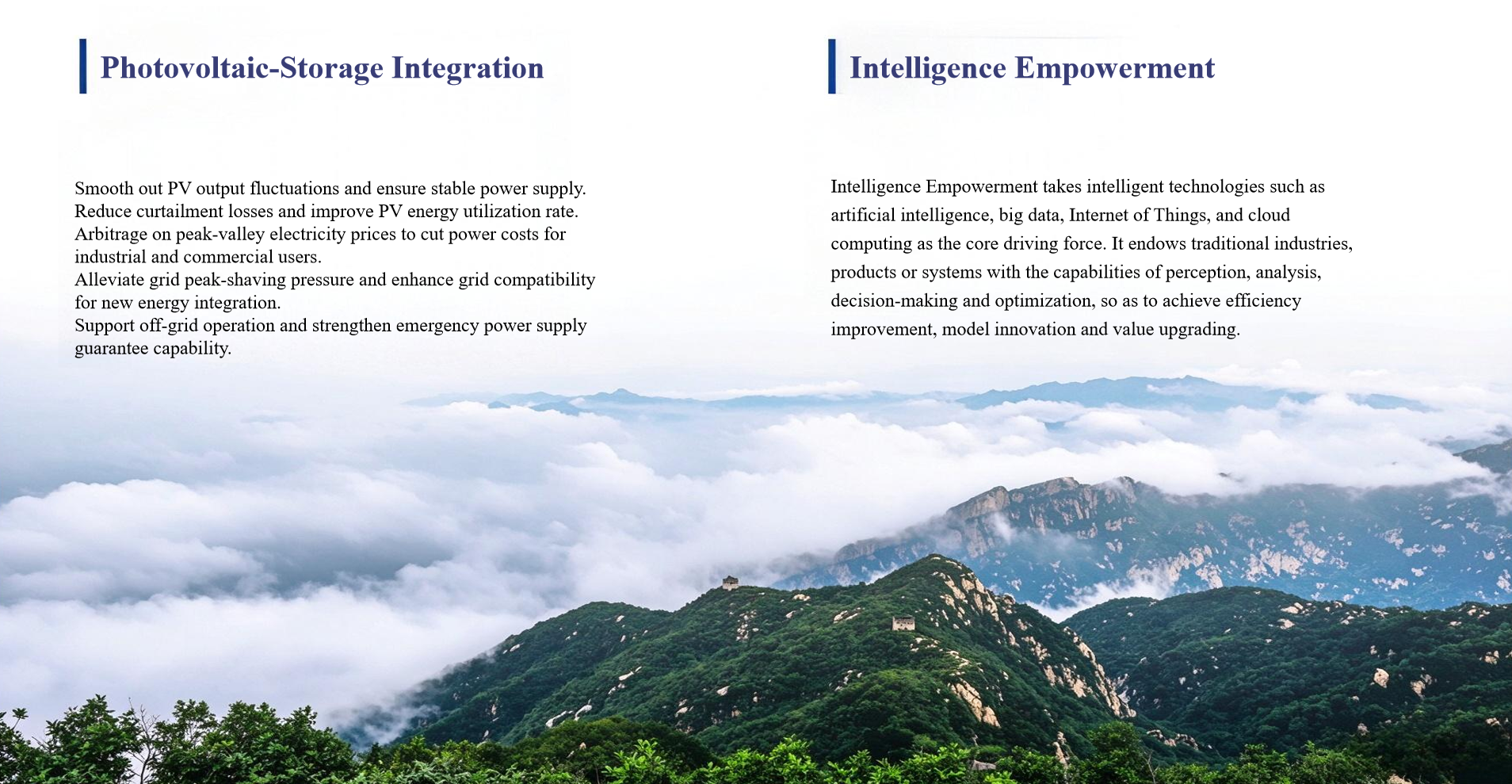 Photovoltaic-Storage Integration & Intelligence Empowerment